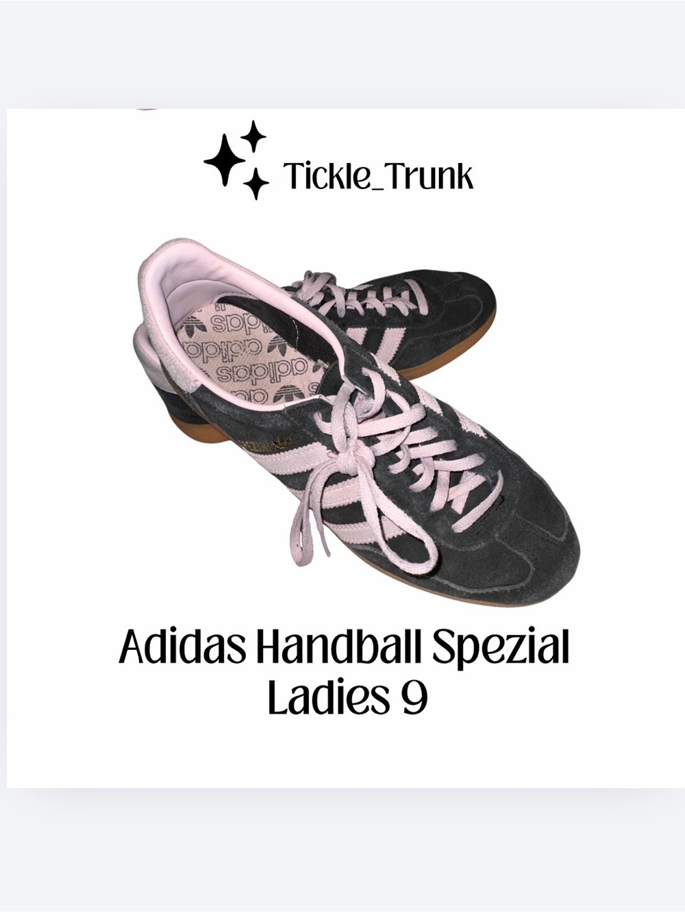 Adidas Size 9 Handball Spezial Women's Suede Sneakers